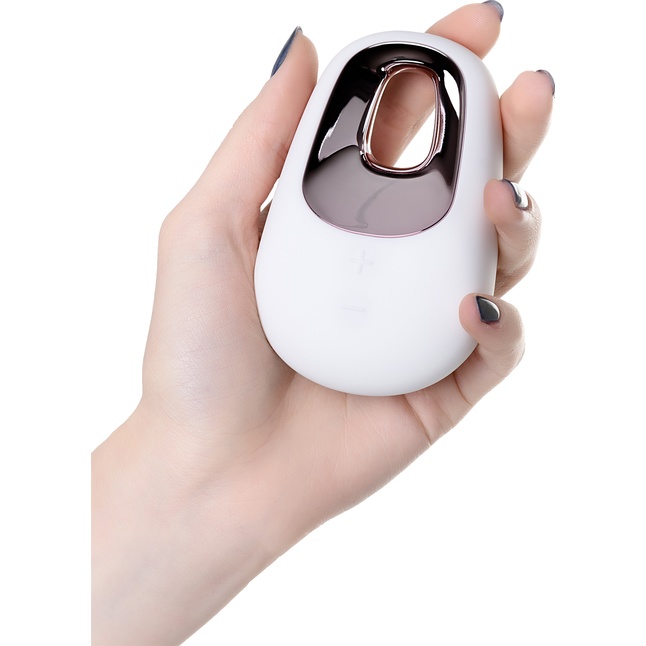 Белый вибромассажер Satisfyer White Temptation. Фотография 3.