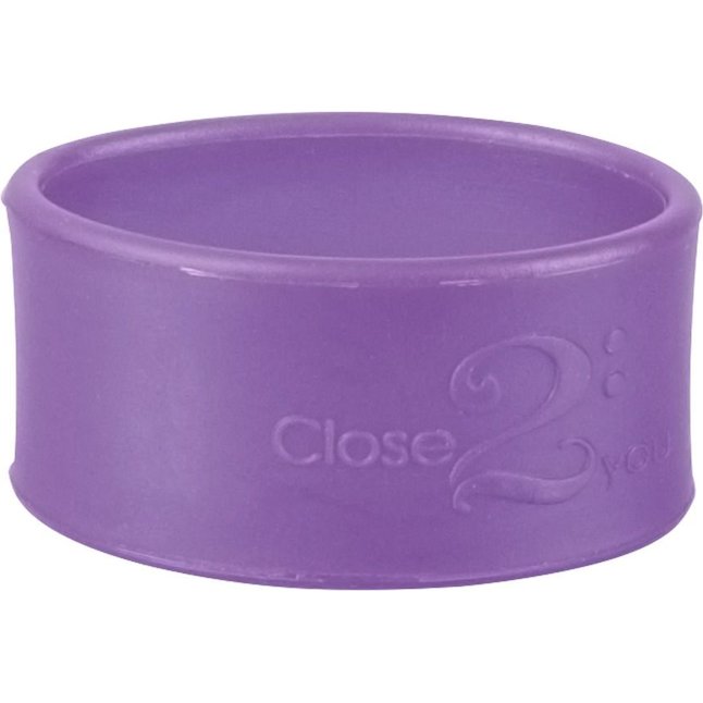 Фиолетовое эрекционное кольцо для пениса Dolce Ami - Close2you
