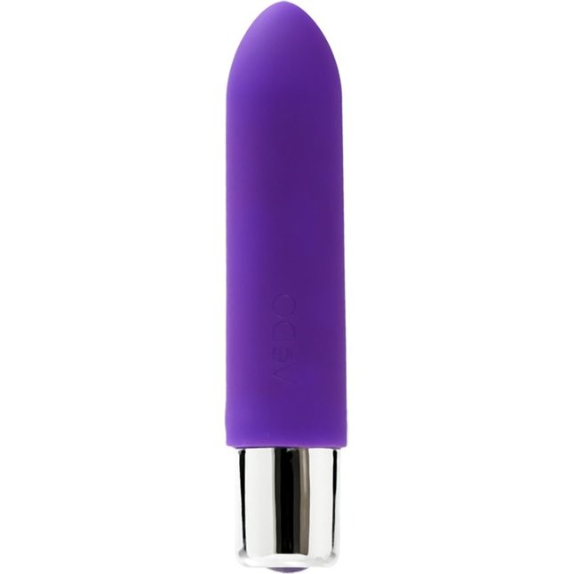 Фиолетовая вибропуля VeDO Bam Mini - 9,5 см. Фотография 2.