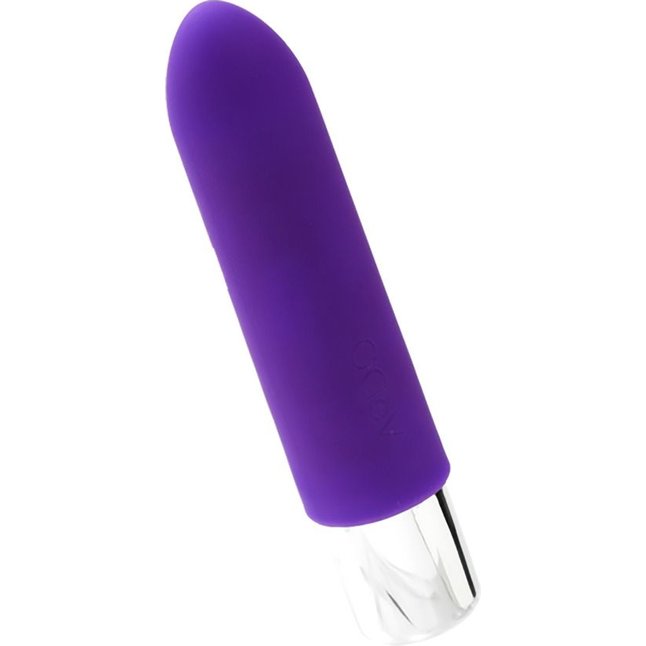 Фиолетовая вибропуля VeDO Bam Mini - 9,5 см