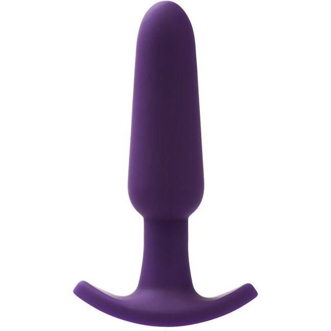 Фиолетовая анальная вибровтулка VeDO Frisky Bunny - 12,8 см