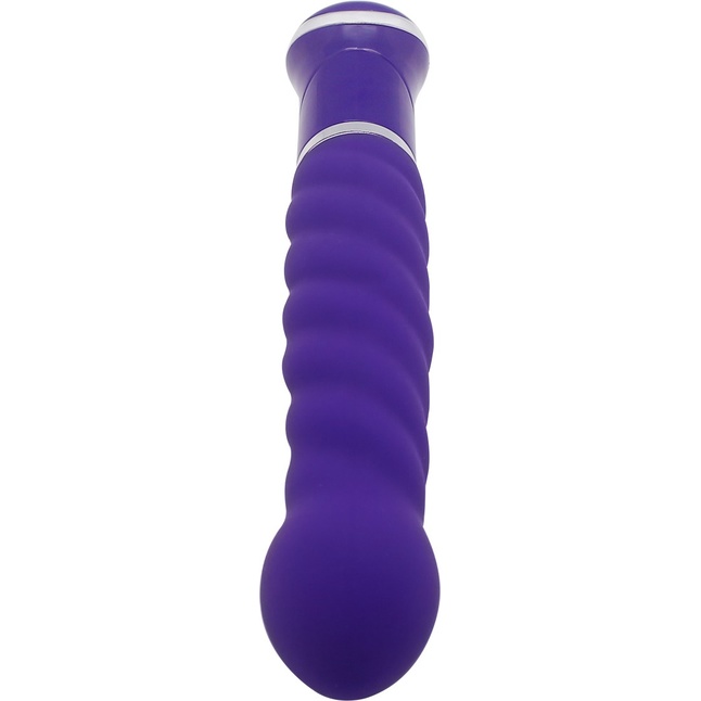 Фиолетовый спиралевидный вибратор ECSTASY Charismatic Vibe - 20,7 см. Фотография 2.