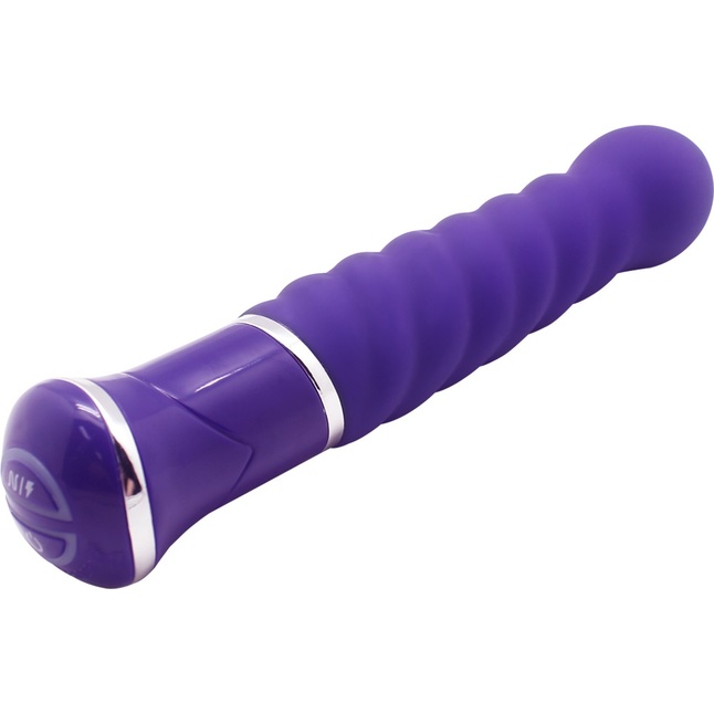 Фиолетовый спиралевидный вибратор ECSTASY Charismatic Vibe - 20,7 см. Фотография 5.