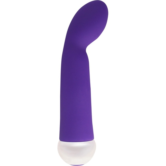 Фиолетовый вибратор Fashion Succubi Bliss G Vibe - 14,5 см