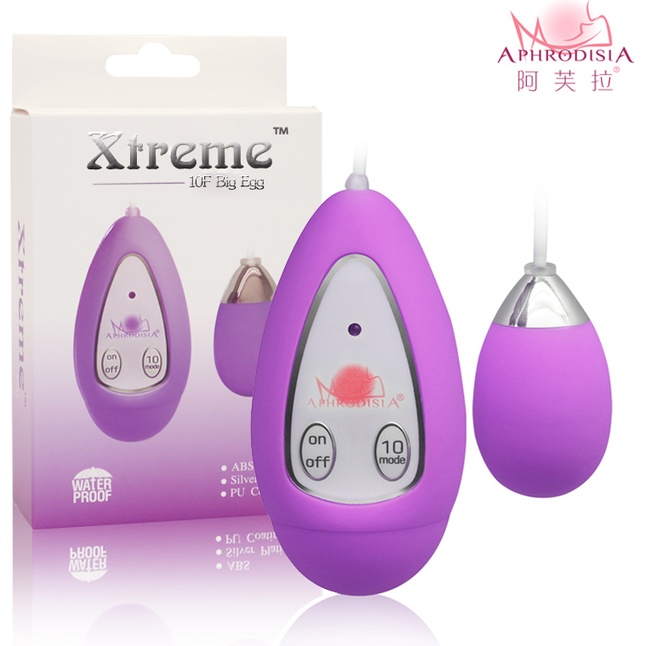Фиолетовое виброяичко Xtreme 10F Egg. Фотография 2.