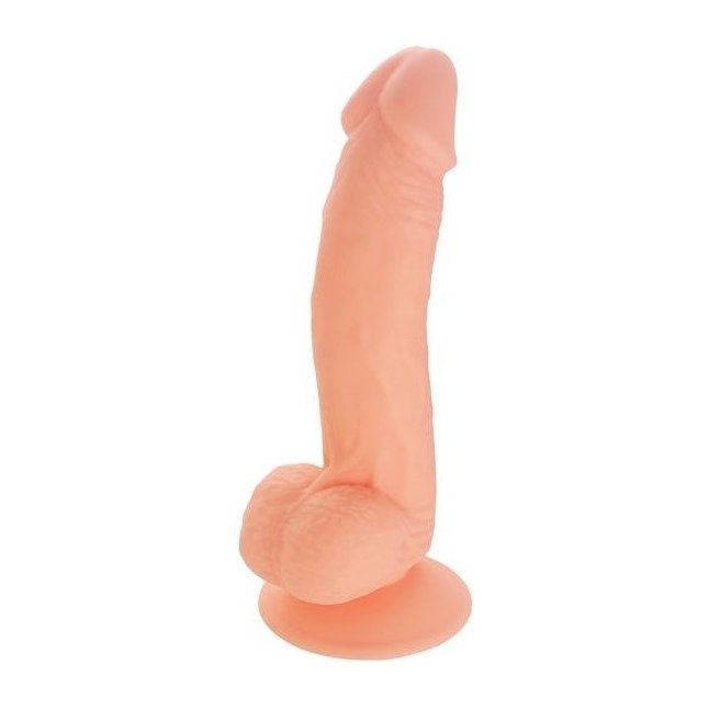 Телесный фаллоимитатор SEDUCER Veined Dong - 19 см