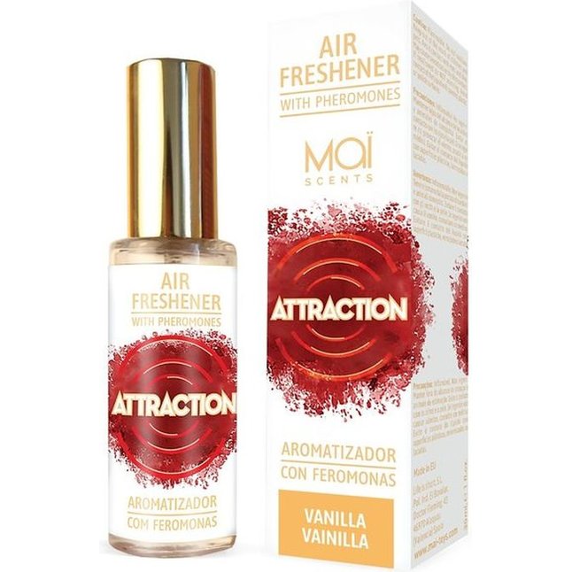 Освежитель воздуха с феромонами и ванильным ароматом - 30 мл