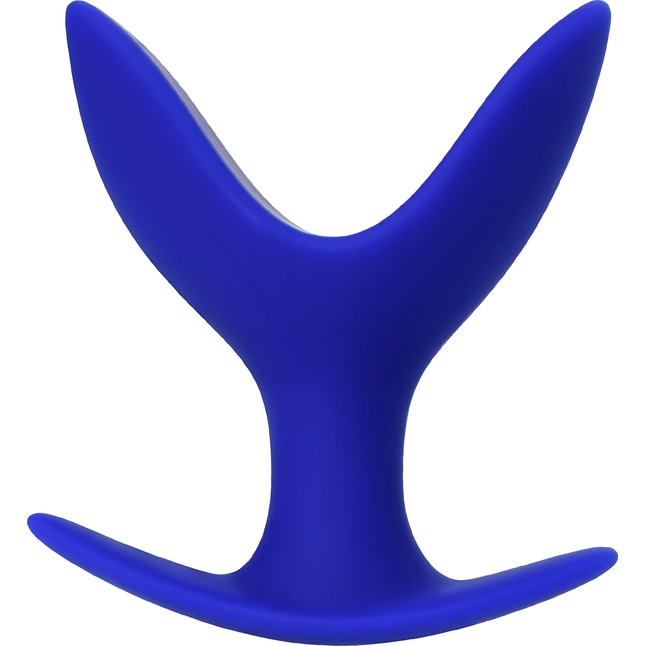 Синяя силиконовая расширяющая анальная втулка Bloom - 9 см - ToDo. Фотография 2.