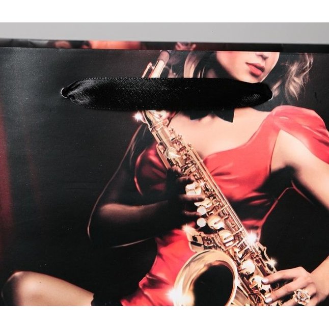 Бумажный пакет Только для тебя - 26 х 32 см. Фотография 2.