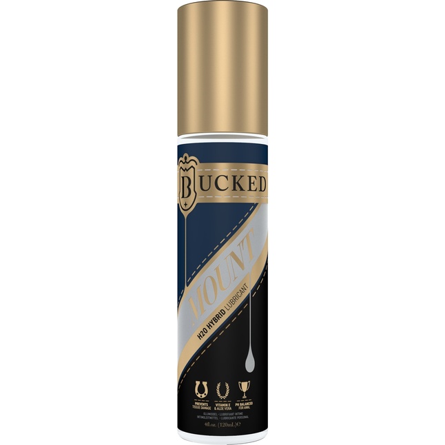 Гибридный лубрикант Bucked Mount Hybrid - 120 мл - Bucked