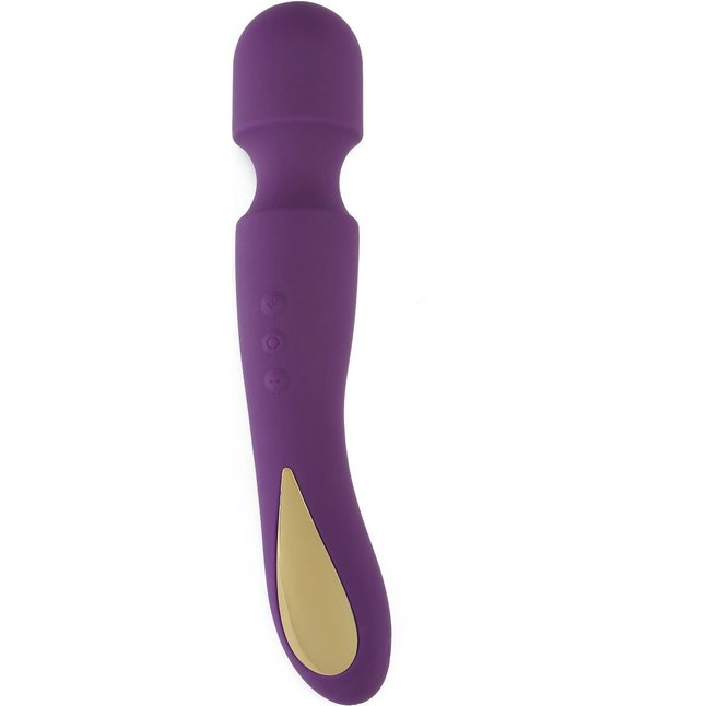 Фиолетовый wand-вибромассажёр Zenith Massager - 23 см - LUZ