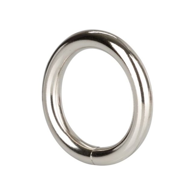 Серебристое эрекционное кольцо Silver Ring - Rings!
