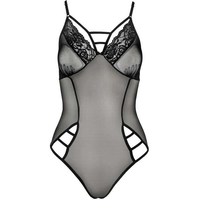 Оригинальное боди Melania с кружевным лифом и стреп-лентами. Фотография 3.