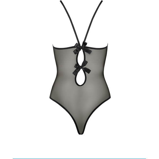 Оригинальное боди Melania с кружевным лифом и стреп-лентами. Фотография 4.