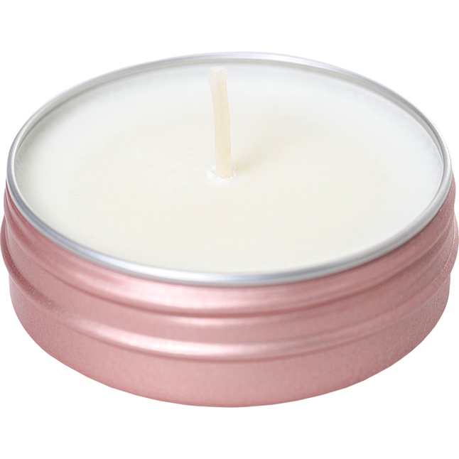 Массажная свеча «Ласковый массаж» с ароматом миндаля и ванили - 30 мл - Yovee. Фотография 7.