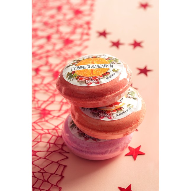 Бомбочка для ванны «Бурлящие ягодки» с ароматом сладких ягод - 70 гр - Yovee. Фотография 5.