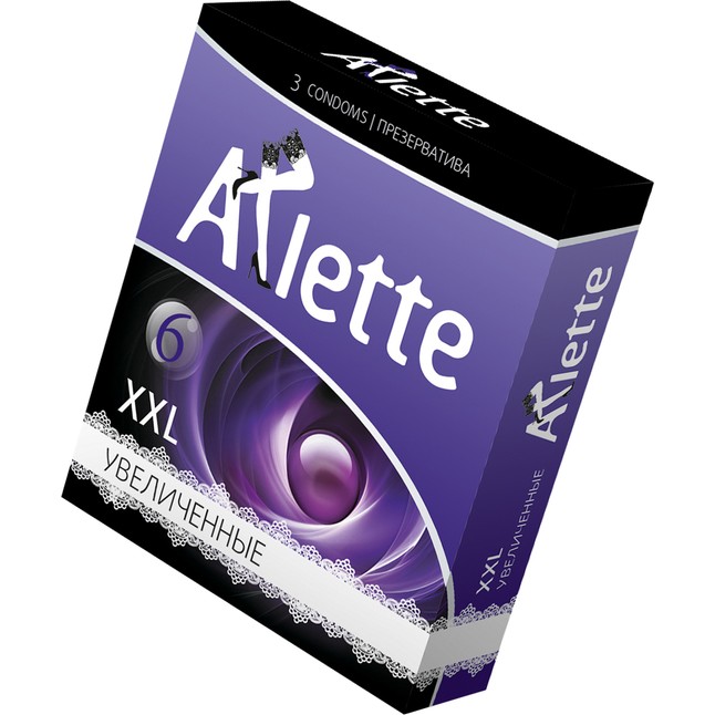 Презервативы Arlette XXL увеличенного размера - 3 шт