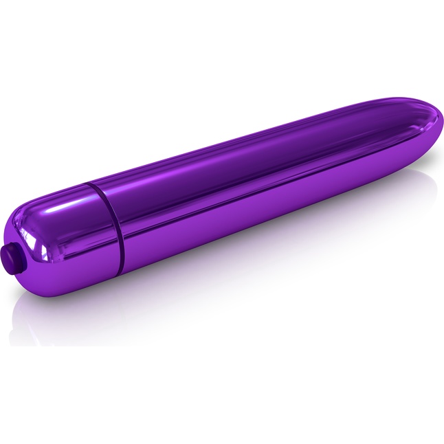 Фиолетовая гладкая вибропуля Rocket Bullet - 8,9 см - Classix. Фотография 2.