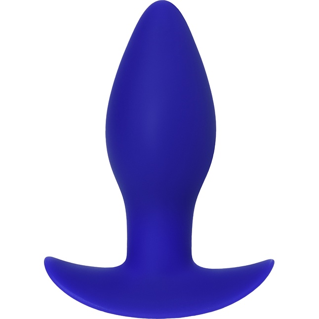 Синяя анальная вибровтулка Fancy - 10,7 см - ToDo. Фотография 2.