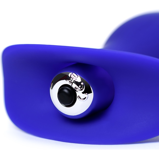 Синяя анальная вибровтулка Fancy - 10,7 см - ToDo. Фотография 7.