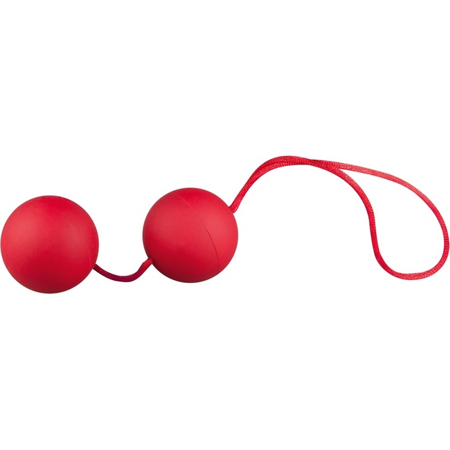 Красные вагинальные шарики Velvet Red Balls - You2Toys. Фотография 2.