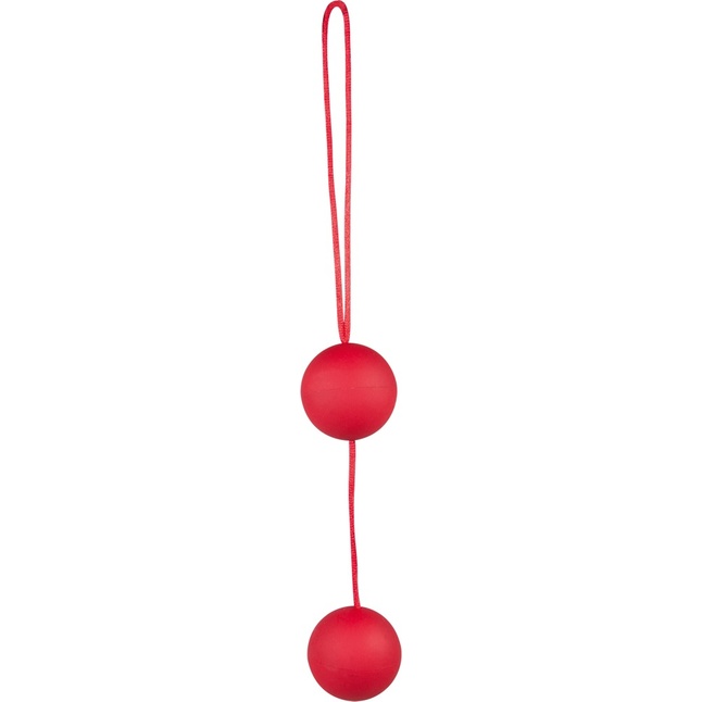 Красные вагинальные шарики Velvet Red Balls - You2Toys
