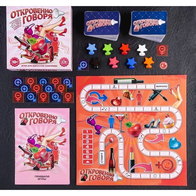 Игра для вечеринки Откровенно говоря. Фотография 5.