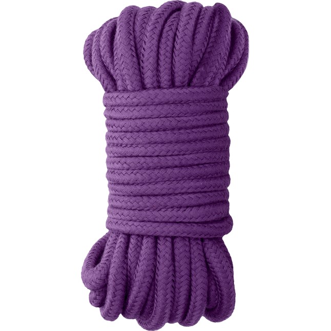 Фиолетовая веревка для бондажа Japanese Rope - 10 м - Ouch!
