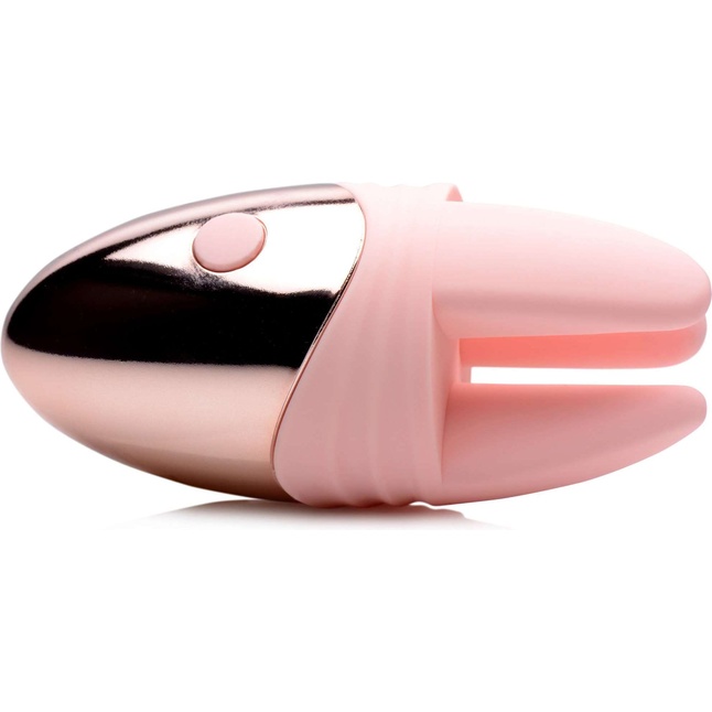 Розовый клиторальный массажер с щупальцами Vibrating Clit Teaser - Inmi. Фотография 2.
