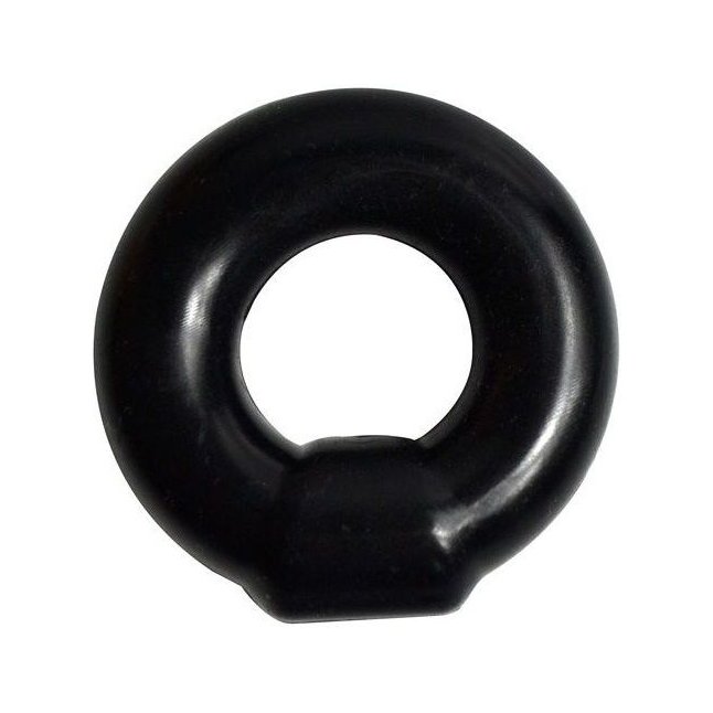 Черное эрекционное кольцо RINGS LIQUID - Lit-Up