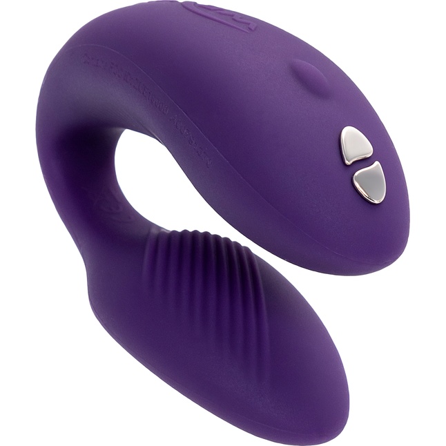 Фиолетовый вибратор для пар We-Vibe Chorus. Фотография 6.