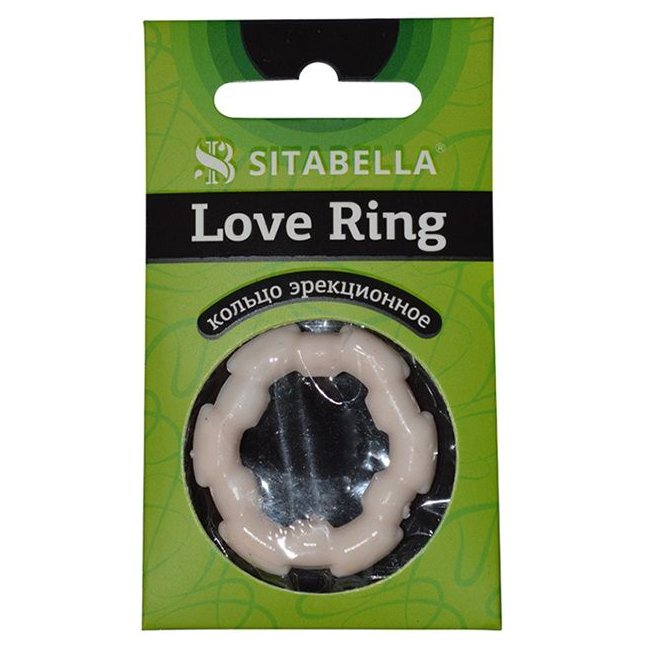 Фигурное эрекционное кольцо из киберкожи - Sitabella accessories