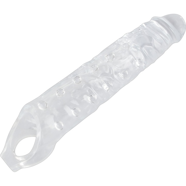 Прозрачная закрытая насадка Crystal Skin Penis Sleeve - 27,8 см - You2Toys