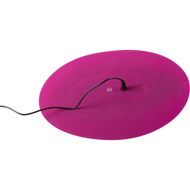 Ярко-розовый клиторальный стимулятор с пультом ДУ VibePad - You2Toys. Фотография 7.