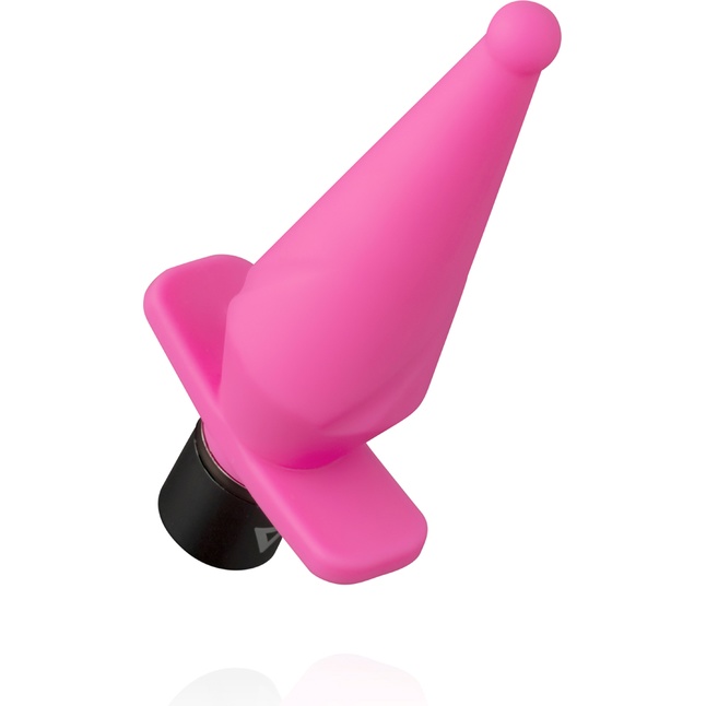 Розовый анальный вибратор LilPlug Vibrator - 13,5 см - Lil Vibe. Фотография 2.