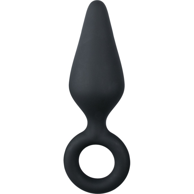 Черная анальная пробка Pointy Plug - 15,5 см - Anal Collection