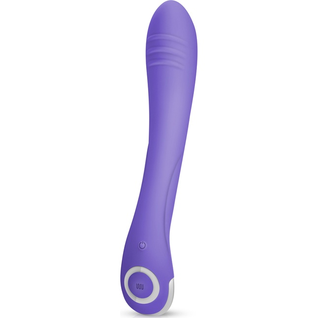 Фиолетовый вибратор для G-стимуляции Lici G-Spot Vibrator - 22,5 см - Good Vibes Only