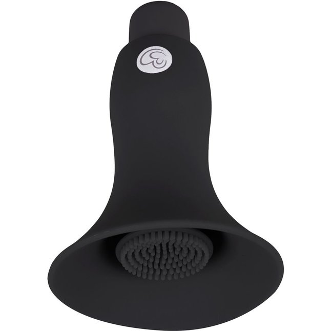 Черный вибростимулятор для сосков Easytoys Nipple Bell - Fetish Collection