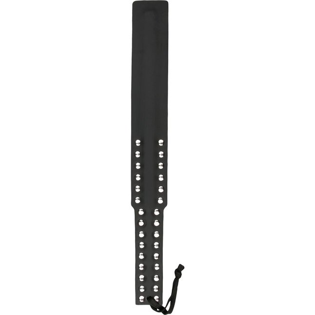 Черная шлепалка Spanking Paddle - 45 см - Fetish Collection