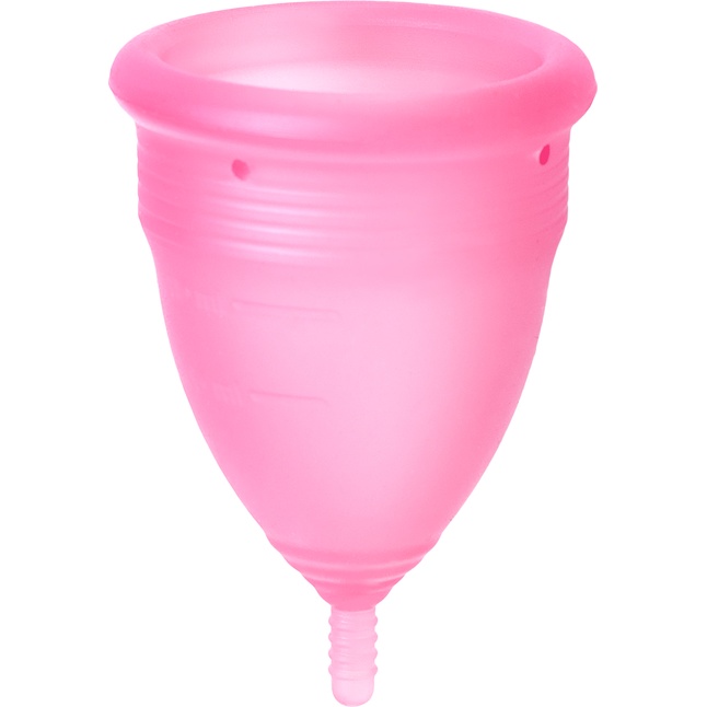 Розовая менструальная чаша - размер L. Фотография 3.