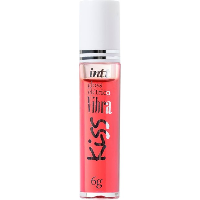 Блеск для губ Gloss Vibe Strawberry с эффектом вибрации и клубничным ароматом - 6 гр. Фотография 4.