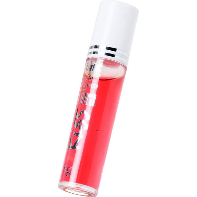 Блеск для губ Gloss Vibe Strawberry с эффектом вибрации и клубничным ароматом - 6 гр. Фотография 5.