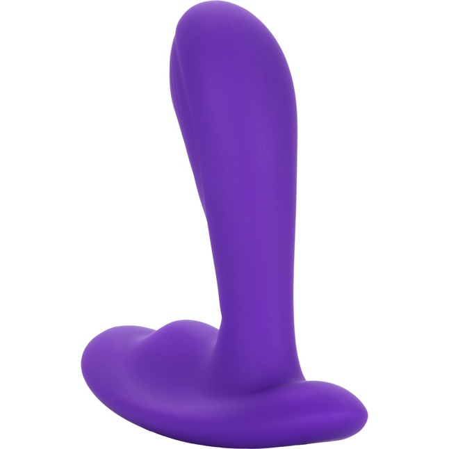 Фиолетовый вибромассажёр простаты Silicone Remote Pinpoint Pleaser. Фотография 2.