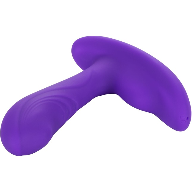 Фиолетовый вибромассажёр простаты Silicone Remote Pinpoint Pleaser. Фотография 5.