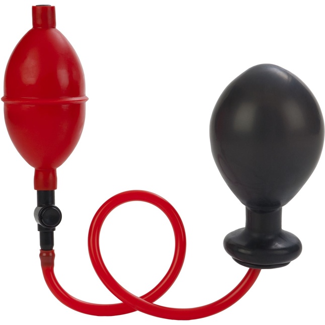 Анальная пробка Expandable Butt Plug с функцией подкачки - 9,5 см - Anal Toys. Фотография 4.