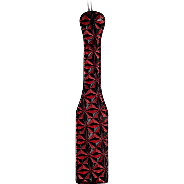 Бордовая шлепалка Luxury Paddle - 31,5 см - Ouch!