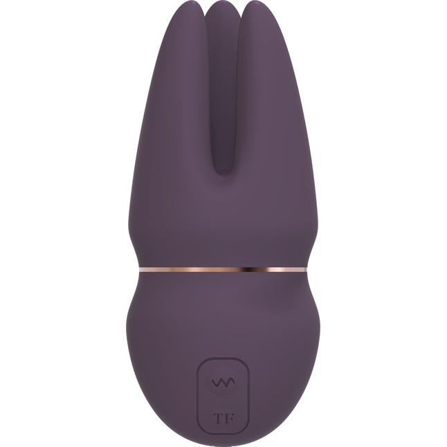 Фиолетовый клиторальный стимулятор SAGA - Royal Fantasies