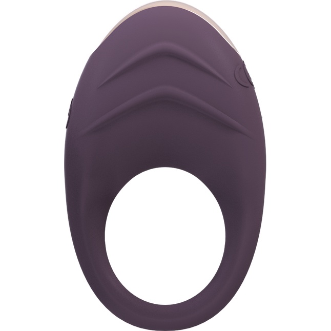Фиолетовое эрекционное виброкольцо AVETA - Royal Fantasies. Фотография 3.