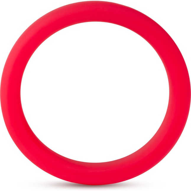 Красное эрекционное кольцо Silicone Go Pro Cock Ring - Performance. Фотография 2.