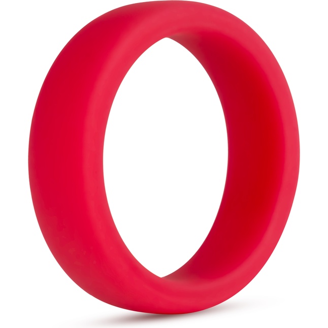 Красное эрекционное кольцо Silicone Go Pro Cock Ring - Performance